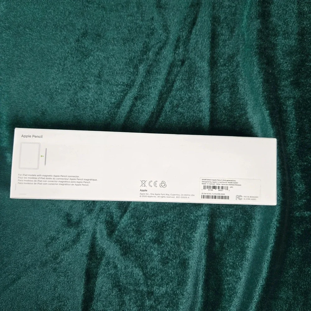 Apple Pencil 2nd Generation A2051 Box Only‎